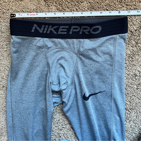 Mens Nike Pro Dri-Fit 3/4 Compression Pants Small Mens Nike Leggings - Picture 7 of 10